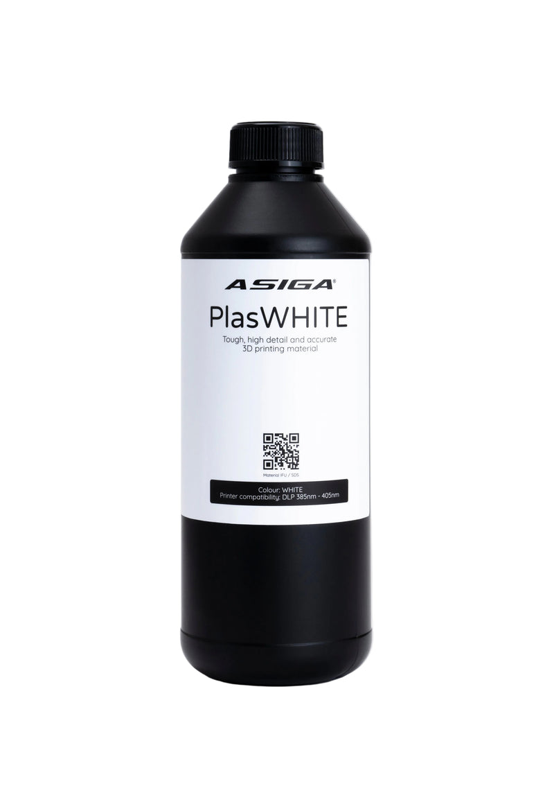 PlasWHITE V2 1kg Bottle - Asiga