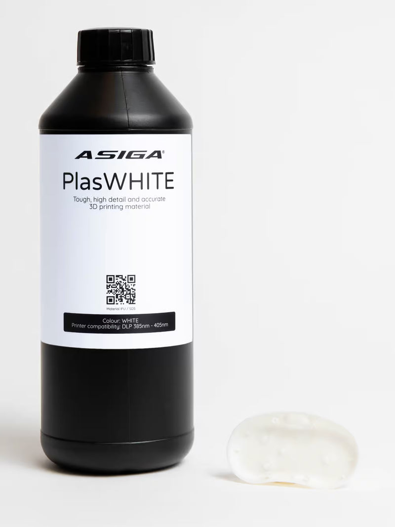 PlasWHITE V2 1kg Bottle - Asiga
