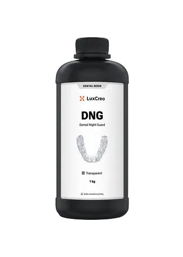 LuxCreo Dental Night Guard resin, 1kg transparent