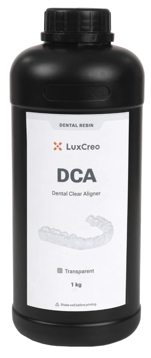 LuxCreo DCA | Aligner & Retainer Resin sold by Phoenix 3D Supply