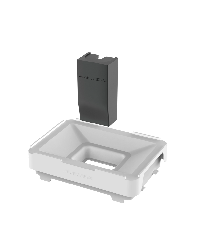 An offset front view of the Max Crown Kit Set, featuring both the Max Crown Kit Build Platform and Max Crown Kit Build Tray against a white background.