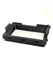 A front offset view of a Phoenix Echo resin tray, a compatible replacement part for the Desktop Health Einstein.